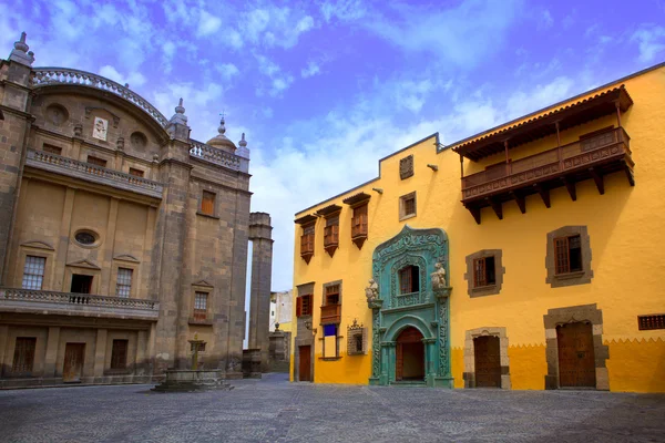 Colombo casa las palmas de gran canaria — Fotografia de Stock