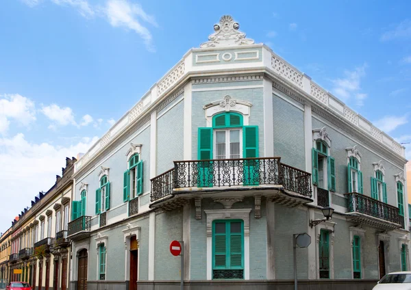 Las Palmas de Gran Canaria Veguetal házak — Stock Fotó