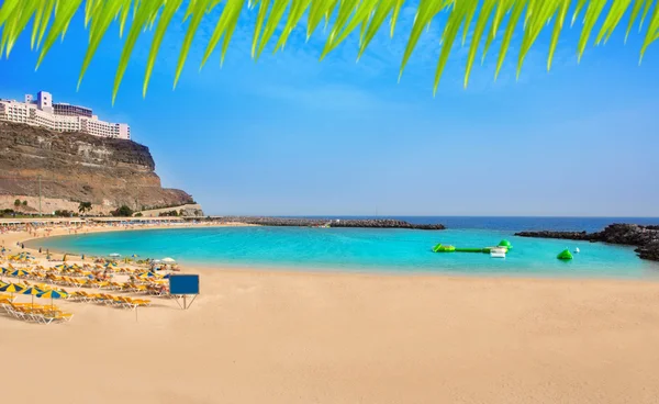 Amadores beach in Gran Canaria — Stock Photo, Image
