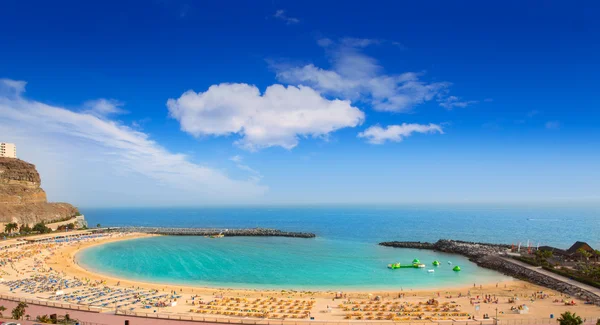 Plaży Amadores na wyspie gran canaria — Zdjęcie stockowe