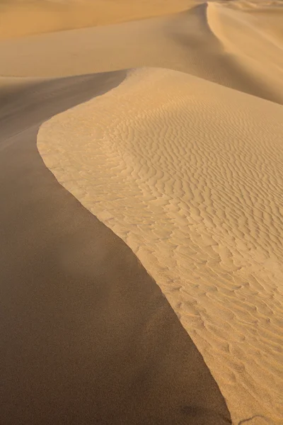 Dunas del desierto en Maspalomas Gran Canaria — Foto de Stock