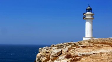 barbarlığın cape formentera deniz feneri Akdeniz Balear Denizi