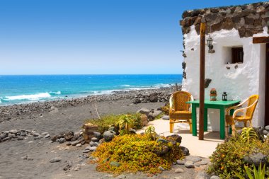 cepheler el golfo içinde lanzarote beyaz evler