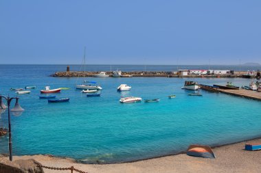 Lanzarote playa blanca plaj-Atlantik