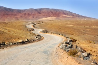 lanzarote punta papagayo dağda ajaches