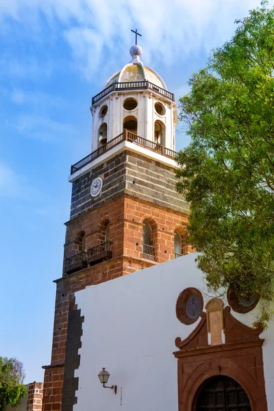 Церковь Лароте Тегисе Нуэстра Сенора де Гвадалупе — стоковое фото