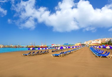 Los cristianos arona tenerife south Beach'de