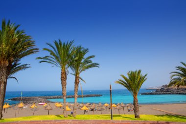Adeje sahil las americas beach Güney Tenerife