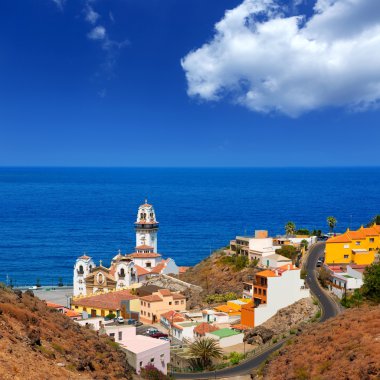 Basilica de Candelaria in Tenerife at Canary Islands clipart