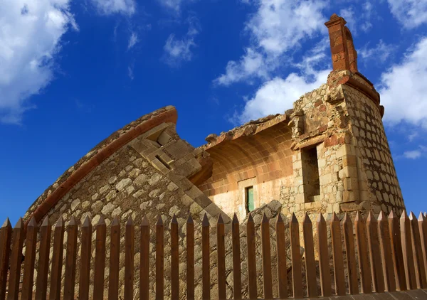 Παράκτια Πύργος castillo de san andres κάστρο στην Τενερίφη — Φωτογραφία Αρχείου