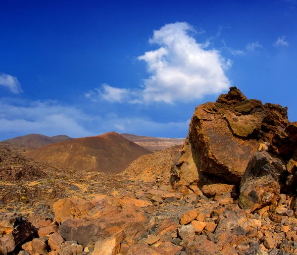 外星人纹理Kanárské ostrovy tenerife národní park teide — Stock fotografie