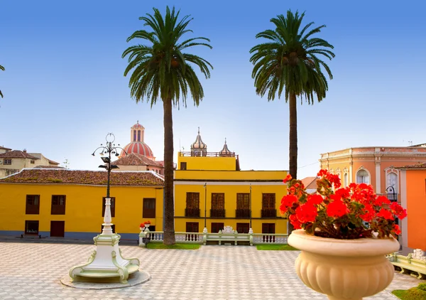 Praça Ayuntamiento em La Orotava Tenerife — Fotografia de Stock