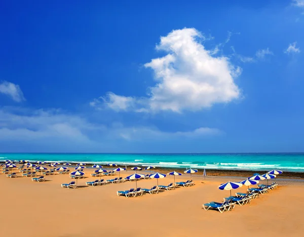 Adeje beach playa las americas Tenerife — Stok fotoğraf