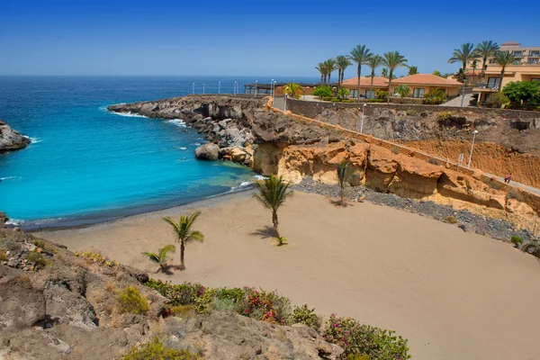 Plaj playa paraiso costa adeje Tenerife — Stok fotoğraf