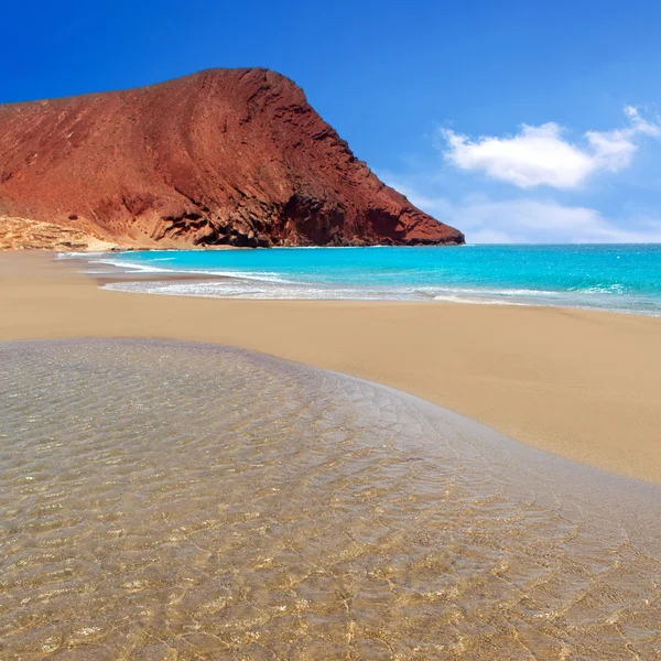 Pláž playa de la tejita v tenerife — Stock fotografie