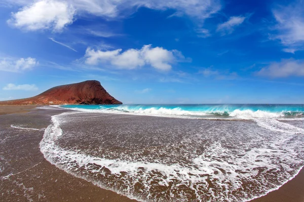 Stranden playa de la tejita på Teneriffa — Stockfoto