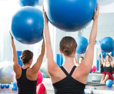 istikrar ball kadınlar pilates dikiz sınıf.