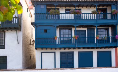 Santa cruz de la palma colonial ev Cephe Sistemleri