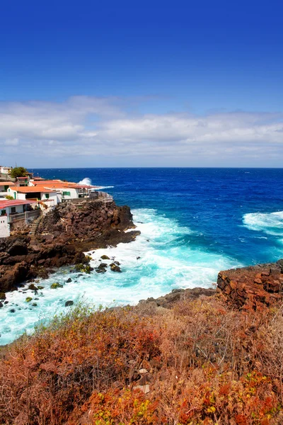 La Palma Santa cruz costa atlântica vulcânica — Fotografia de Stock