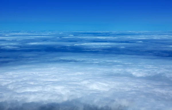Kék ég tenger a felhők, a Kanári-szigetek — Stock Fotó