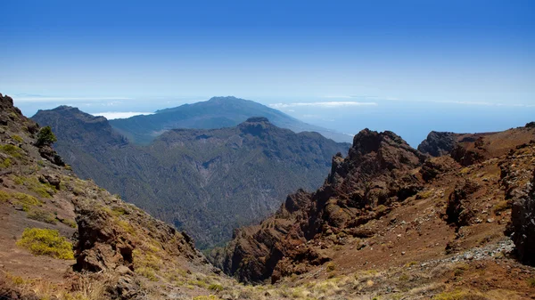 Caldera de taburiente v roque mládenci — Stock fotografie