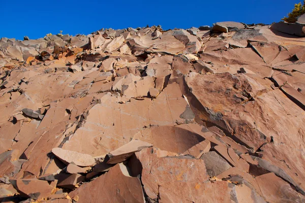 Stone mountain rocks texture in La Palma — Stock Photo, Image