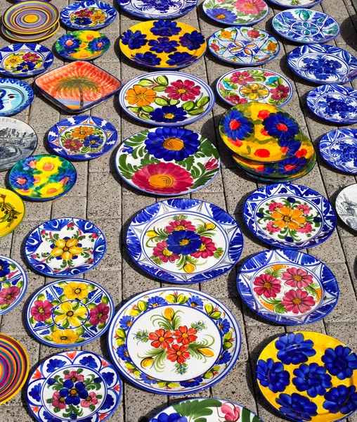 Ceramiche del Mediterraneo Spagna — Foto Stock