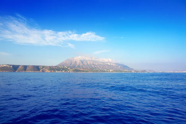 Alicante tartományban Denia falu Mongo — Stock Fotó