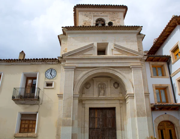 Canete cuenca san julian kilisede İspanya castilla — Stok fotoğraf