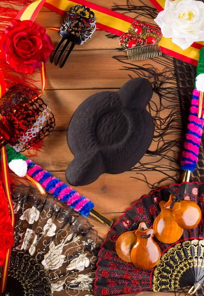 Bullfighter e flamenco típico de Espanha torero — Fotografia de Stock