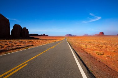 Arizona bize monument valley 163 doğal yolu