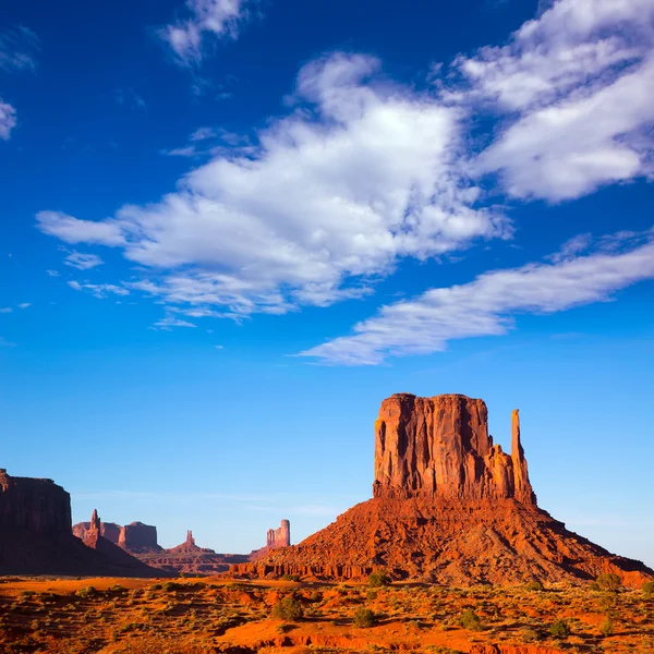 Monumento valle ovest mitten butte utah parco — Foto Stock