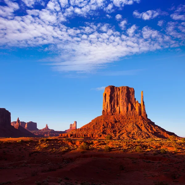 Parque Monumento del valle oeste manopla butte utah —  Fotos de Stock