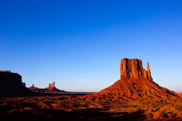 Parque de utah Monument valley west mitten butte — Fotografia de Stock