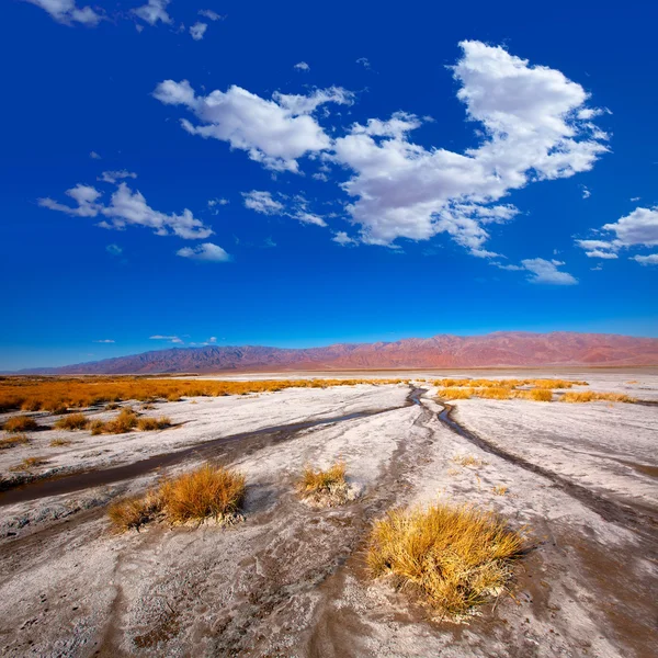 Parque Nacional do Vale da Morte California Badwater — Fotografia de Stock