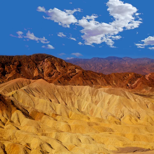 Death Valley National Park California Zabriskie point — Stock Photo, Image