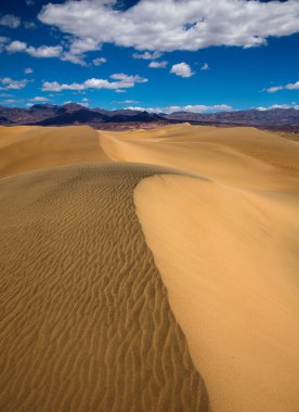 Mesquite kumullar çöl Ölüm Vadisi Milli Parkı