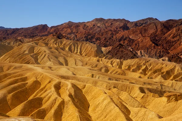 Parque Nacional Death Valley California Zabriskie punto — Foto de Stock