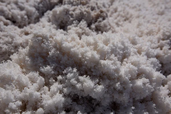 Badwater Basin Death Valley texturas de sal macro — Foto de Stock