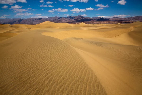 Désert des dunes Mesquite dans le parc national de la vallée de la mort — Photo