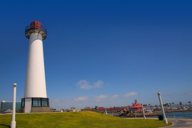 Long beach california manzarası kıyı deniz feneri