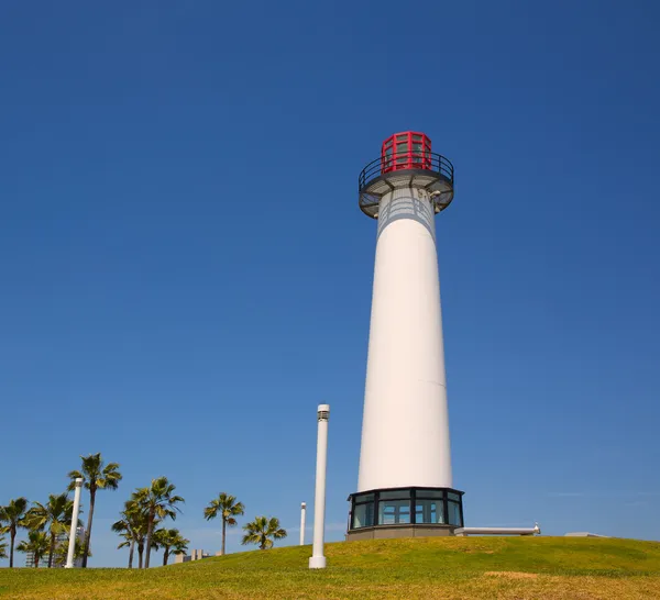 Long Beach California Shoreline Park Lighthouse — Stock Photo, Image