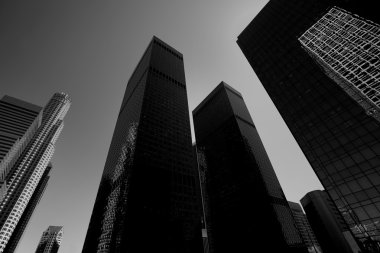 Downtown la los angeles california manzarası