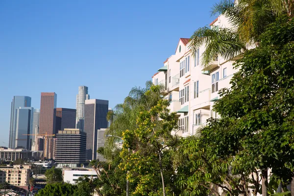Centro de Los Ángeles skyline California —  Fotos de Stock