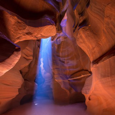 antilop Kanyonu arizona navajo üzerinde sayfa arazi