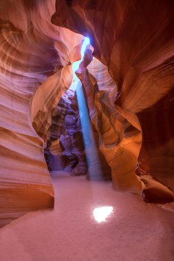 antilop Kanyonu arizona navajo üzerinde sayfa arazi