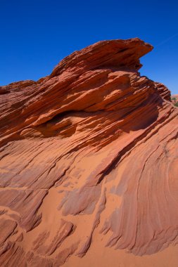 Arizona kayalar sayfasında antilop Kanyonu yakınlarında