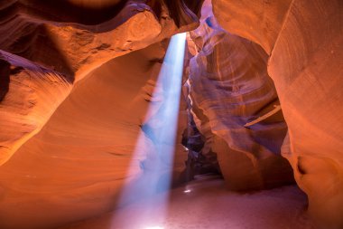 antilop Kanyonu arizona navajo üzerinde sayfa arazi