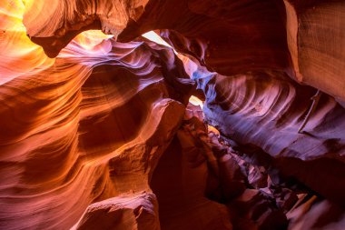 antilop Kanyonu arizona navajo üzerinde sayfa arazi