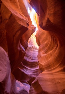 antilop Kanyonu arizona navajo üzerinde sayfa arazi